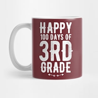 Happy 100 Days Of 3rd Grade Mug